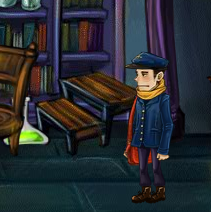 Nice animated point and click adventure game featuring this Rupert Guy