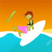 Fun zombie version of the classic surfing level on California Games